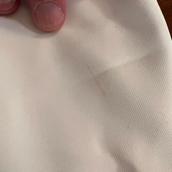 NWT Reiss Sabine white Moto biker jacket sz 8 - Picture 8 of 8